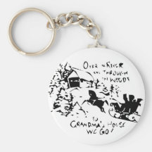To Grandmas Key Chain