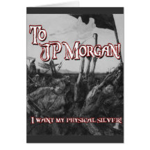 To JP Morgan Greeting Card