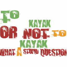 To Kayak Acrylic Cut Out