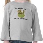 To Know Me Is To Love Me Monster Shirt