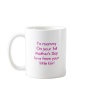 To mommy On your 1st Mother's Day lo... Coffee Mugs