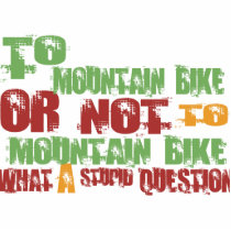 To Mountain Bike Acrylic Cut Outs