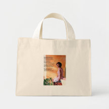 To My Daughter Canvas Bag