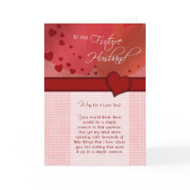 To my future husband Why do I love you Greeting Card