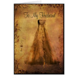 To my Husband on our Wedding Day Greeting Cards