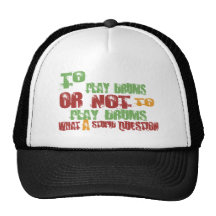 To Play Drums Mesh Hat