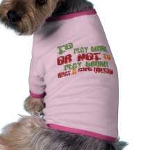 To Play Drums Pet Tshirt