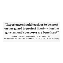 To Protect Liberty Olmstead v United States Photo Print