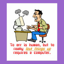 To Really Err is Computer (1) posters