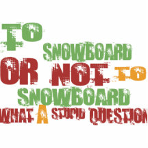 To Snowboard Photo Cutout