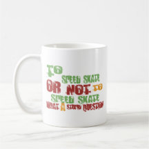 To Speed Skate Coffee Mug