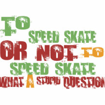 To Speed Skate Photo Cutout