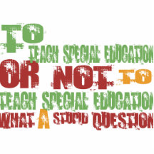 To Teach Special Education Photo Sculptures
