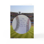 To The Best Dad Baseball Father's Day Card