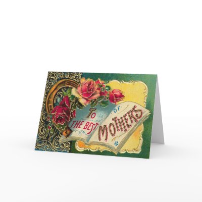 To The Best Of Mothers Greeting Card by vintagetreasurechest