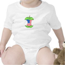 'to the core' American,U.S. Flag Tshirts