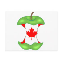 to the core canada postcard
