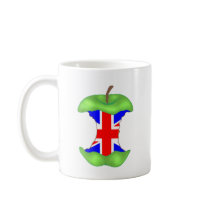 'to the core' UNION JACK,British Flag Coffee Mug