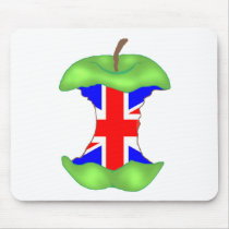 'to the core' union jack mousepads