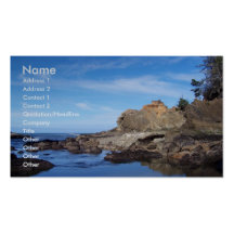 To the sea business card