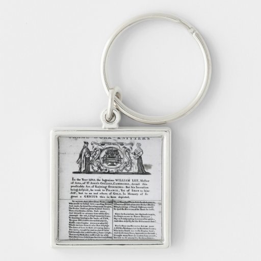 To the Worshipful Company of Frame-Work-Knitters Keychain