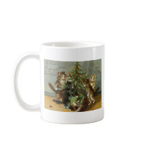 To Wish You A Happy Christmas Kittens Coffee Mug