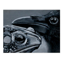 Toad & Crow Postcard