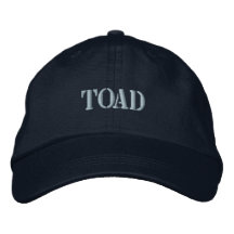 TOAD EMBROIDERED HAT