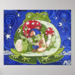 Toad King Poster