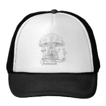 Toadstool Castle Trucker Hats