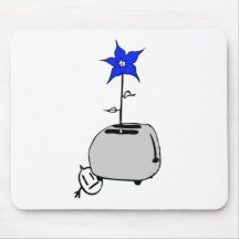 Toast Flower Mousepads
