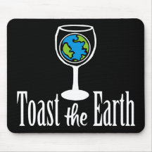 Toast the Earth Mousepad