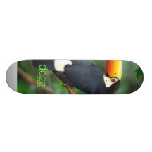 Toco Toucan, dogg Skate Deck