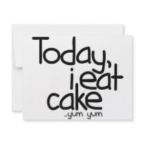 Today i eat cake (Birthday)