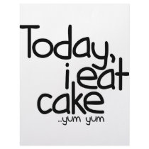 Today i eat cake (Birthday)