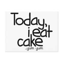 Today i eat cake (Birthday)