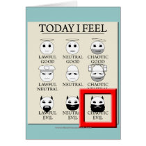 Today I Feel Chaotic Evil