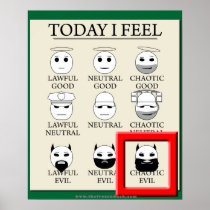 Today I Feel Chaotic Evil