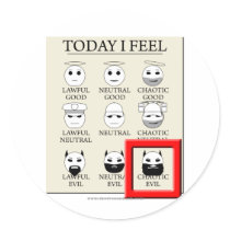 Today I Feel Chaotic Evil