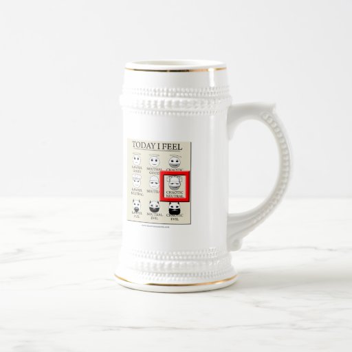 Today I Feel Chaotic Neutral Mug