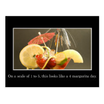 Today is a highly rated day postcard
