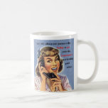 Today is not your day retro image mug