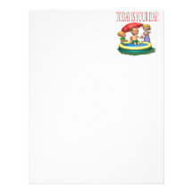 Today Is Your Day Custom Letterhead