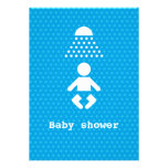 Today's Best! Baby shower icon with polka dots Invitations