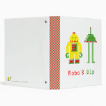 Today's Best! Robo & Bip 3 Ring Binders