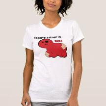 Today's Colour Is Bled T-shirts