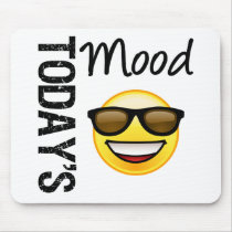 Today's Mood Emoticon Cool with Shades