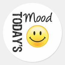 Today's Mood Smile Stickers