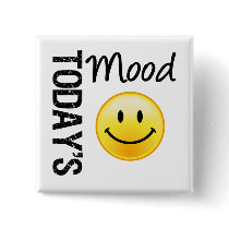 Today's od Smile Pinback Button