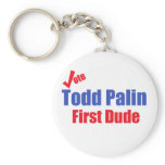 Todd Palin First Dude Key Chains